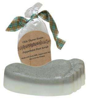 Peppermint Foot Soap Scrub - The Fox Decor